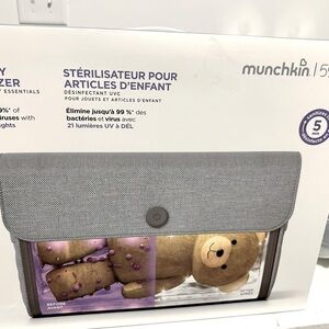 NWT Munchkin 59S LED Nursery Sterilizer